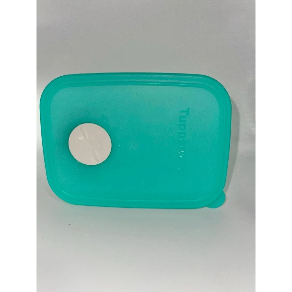 Tupperware #4164 Clear/green Refrigerator/Freezer‎ Mate Date Dial 4 cup